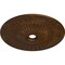 Ekena Millwork Galveston Medallion (Canopies up to 4 3/4"), 36 5/8"OD x 3 5/8"ID x 2 3/8"P, Root Beer Crackle CM36GLRBC - alternate 3